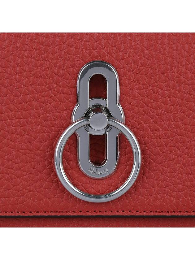 Amberley Small Satchel Cross Bag Red - MULBERRY - BALAAN 8