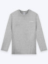 Kentas Basic Round Long Sleeve T Shirt Gray - SUPENER - BALAAN 3