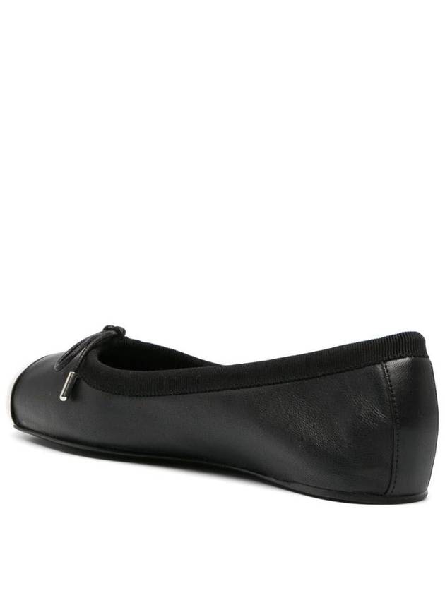 Alexander McQueen Black Nappa Ballerinas With Rounded Toe - ALEXANDER MCQUEEN - BALAAN 4