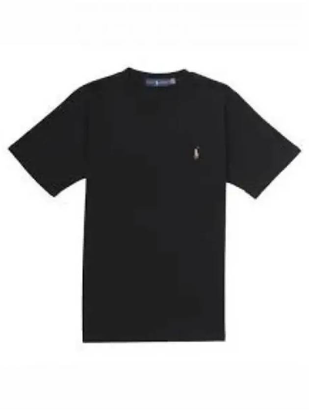 30 Points Custom Slim Soft Cotton Tee Black - POLO RALPH LAUREN - BALAAN 2