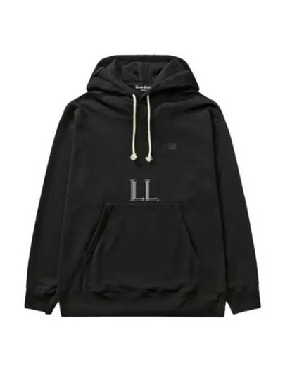 Small Face Logo Patch Zip-Up Hoodie Black - ACNE STUDIOS - BALAAN 2