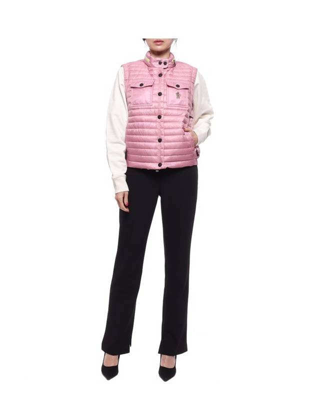 Gumiane Quilted Vest Pink - MONCLER - BALAAN 4