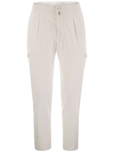 Velvet cargo trousers - KITON - BALAAN 1