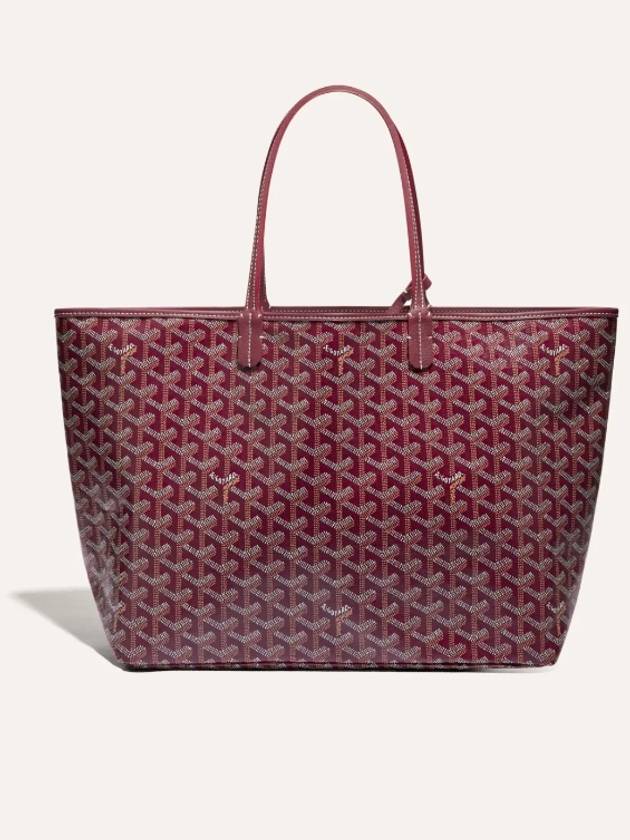 Saint-Louis PM Tote Bag Burgundy - GOYARD - BALAAN 3