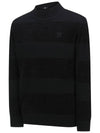 Official MEN KNIT BLOCK HIGH NECK SWEATER BK - ANEWGOLF - BALAAN 3