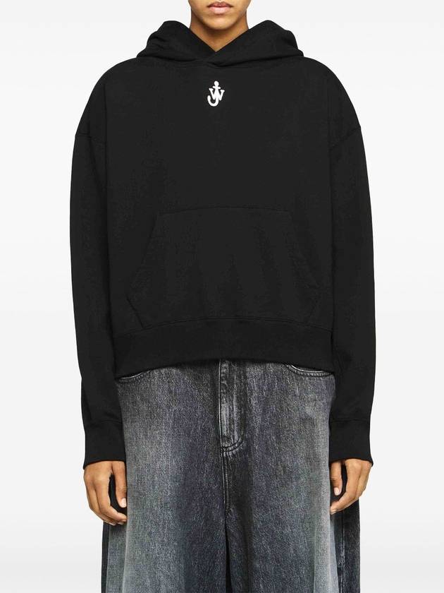 Anchor-embroidered hoodie - JW ANDERSON - BALAAN 3