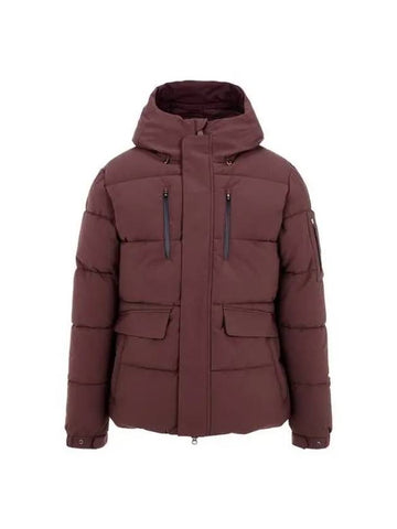 MEN ALTER padded jacket burgundy - SAVE THE DUCK - BALAAN 1