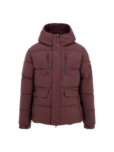 MEN ALTER padded jacket burgundy - SAVE THE DUCK - BALAAN 1