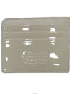 Stitch Logo Patch Card Wallet Light Grey - MAISON MARGIELA - BALAAN 3