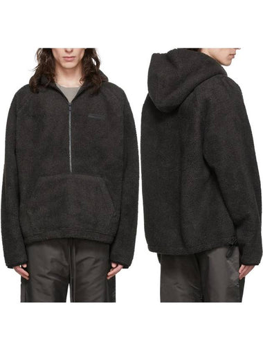 Fleece hooded t shirt bubble hood - FEAR OF GOD ESSENTIALS - BALAAN 1