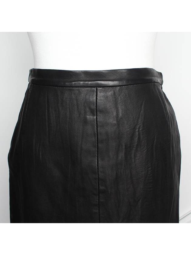 Zadig Voltaire black lambskin miniskirt 44 55 - ZADIG & VOLTAIRE - BALAAN 4