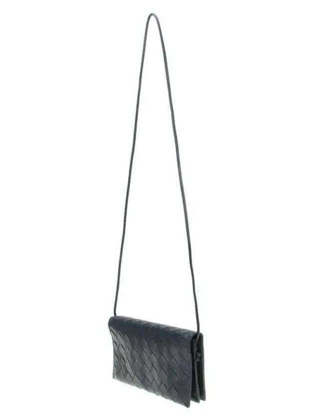 Intrecciato Strap Long Wallet Black - BOTTEGA VENETA - BALAAN 3