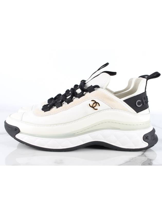 mixed fiber sneakers - CHANEL - BALAAN 7