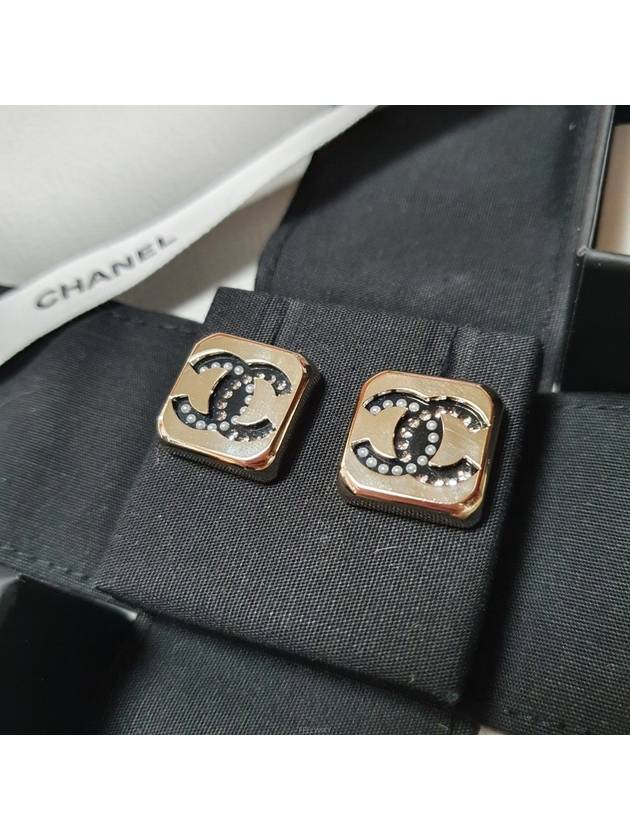 Square cc logo earrings AB7971 - CHANEL - BALAAN 5