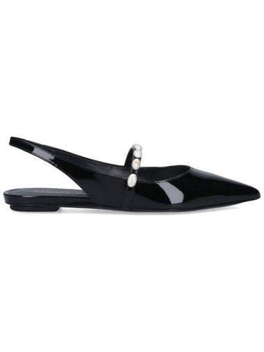 Stuart Weitzman Flat shoes Black - STUART WEITZMAN - BALAAN 1