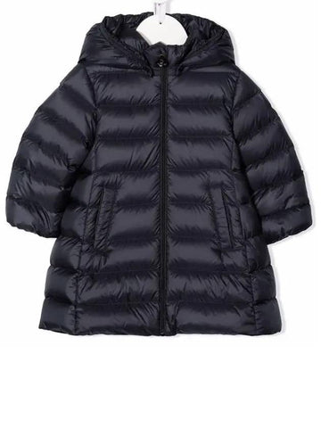 Moncler Baby MAJEURE Hooded Padded Coat Navy - MONCLER - BALAAN 1