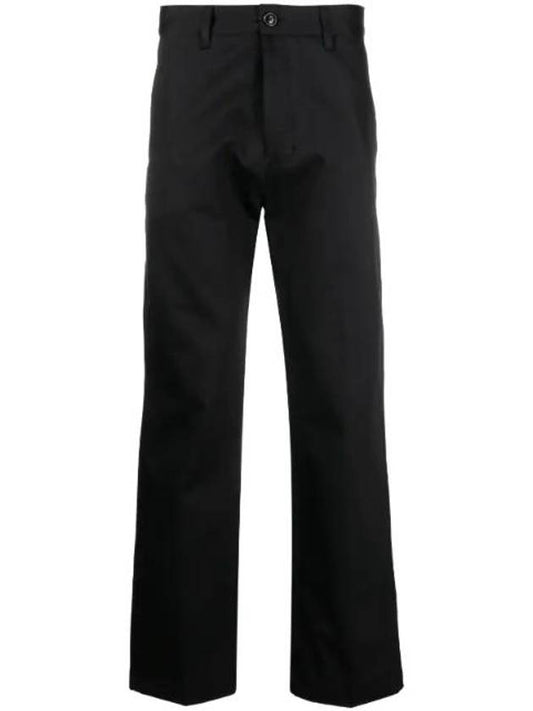 Tailored Straight Pants Black - AMI - BALAAN 1