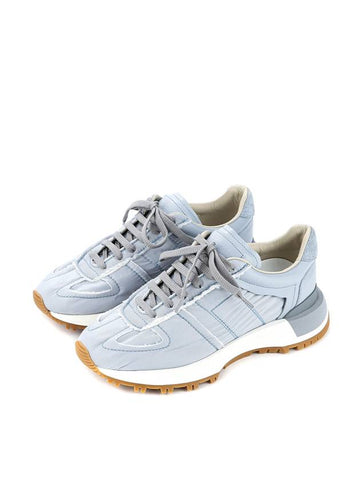 Men's Runner Evolution Low Top Sneakers Light Blue - MAISON MARGIELA - BALAAN 1