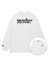 BA WIDTH NEW LOGO LONG SLEEVE WHITE - BURIED ALIVE - BALAAN 2