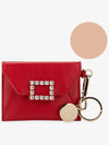 Women's Strass Red Card Wallet - ROGER VIVIER - BALAAN 3