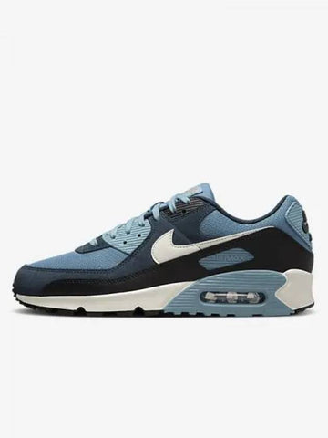 Air Max 90 Premium Men s Sneakers Aegean Storm Armory Navy Denim Turquoise Pale Ivory FZ9895 400 735952 - NIKE - BALAAN 1