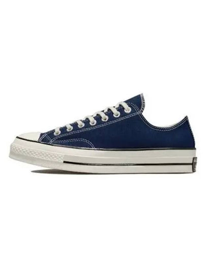 Chuck 70 Ox Vintage Canvas Low Top Sneakers Midnight - CONVERSE - BALAAN 2