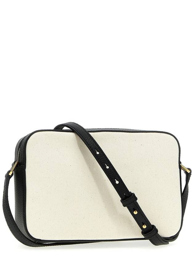 Bar Daniel Logo Print Cross Bag White - BALLY - BALAAN 3