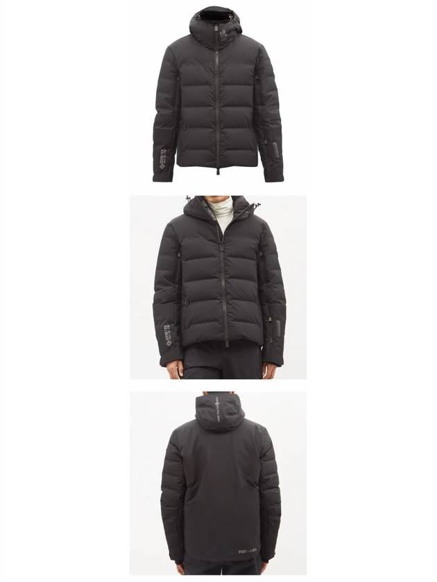 Men's Montmiral Gore-Tex Infinium Logo Padding Black - MONCLER - BALAAN 5