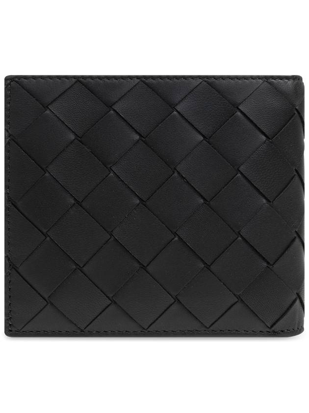 Bottega Veneta Leather Wallet, Men's, Black - BOTTEGA VENETA - BALAAN 3