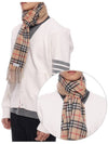 Check Cashmere Scarf Beige - BURBERRY - BALAAN 2