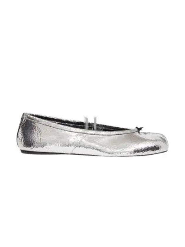 Tabi Broken Mirror Ballerina Flat Silver - MAISON MARGIELA - BALAAN 2