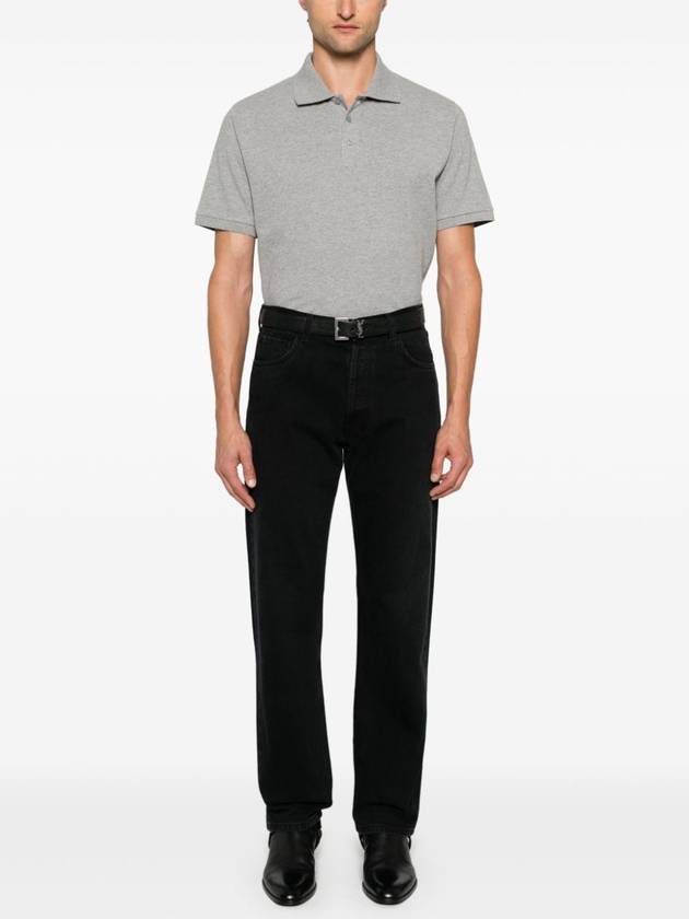 Saint Laurent  T-shirts and Polos Grey - SAINT LAURENT - BALAAN 2