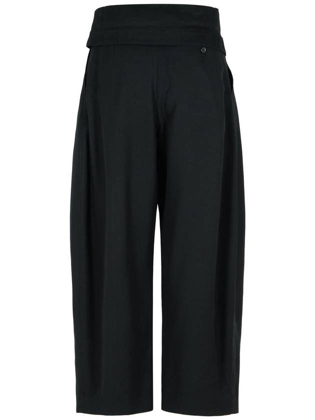 JW Anderson Black Viscose Trousers - JW ANDERSON - BALAAN 3