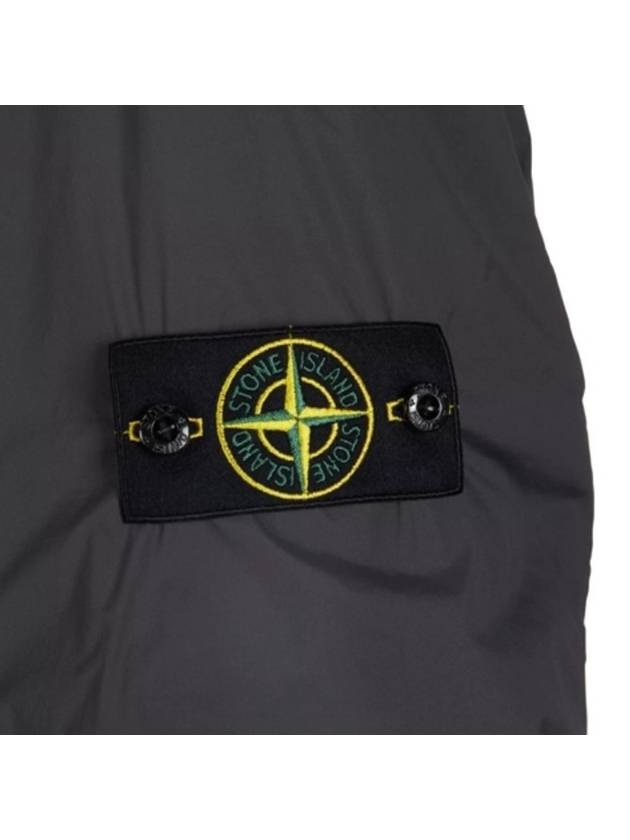 Skin Touch Nylon TC Primaloft Bomber Jacket Charcoal - STONE ISLAND - BALAAN 5