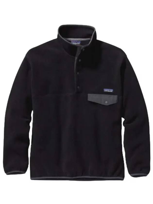 Synchilla Snap T Fleece Pullover Jacket Black - PATAGONIA - BALAAN 2