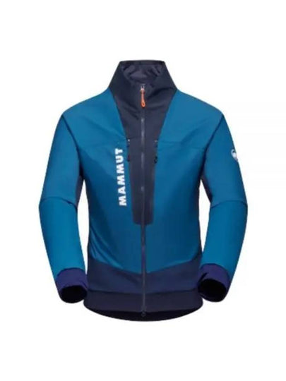 Men's Aenergy IN Hybrid Zip Up Jacket Blue - MAMMUT - BALAAN 2