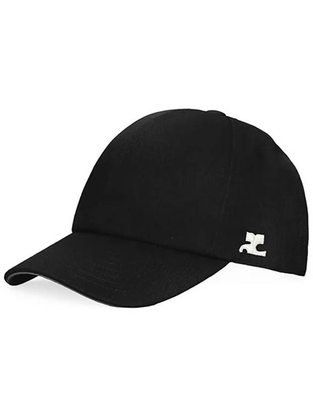 Signature AC Cotton Ball Cap Black - COURREGES - BALAAN 6