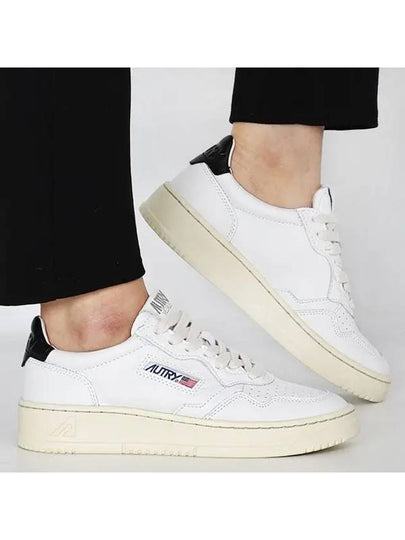 Medalist Goatskin Low Top Sneakers White - AUTRY - BALAAN 2