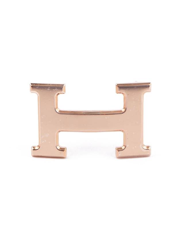 Belt Constance belt buckle 18K rose gold H049529 - HERMES - BALAAN 1