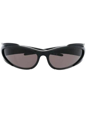 Eyewear Expander Reverse Rectangular Frame Sunglasses BB0253S - BALENCIAGA - BALAAN 1