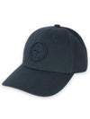 99661 Cotton Rep 6 Panel Ball Cap Navy - STONE ISLAND - BALAAN 2