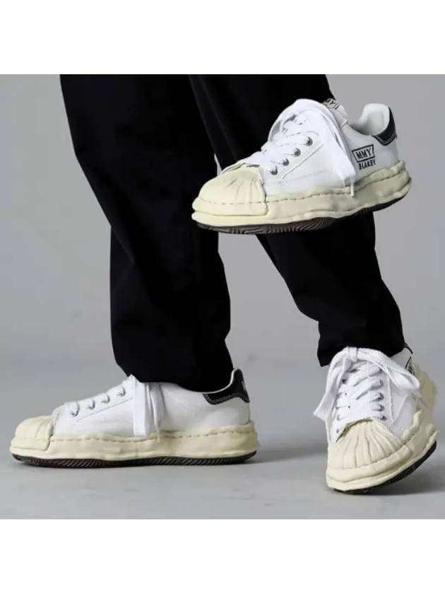 Blakey VL OG Sole Canvas Low-top Sneakers White - MIHARA YASUHIRO - BALAAN 2