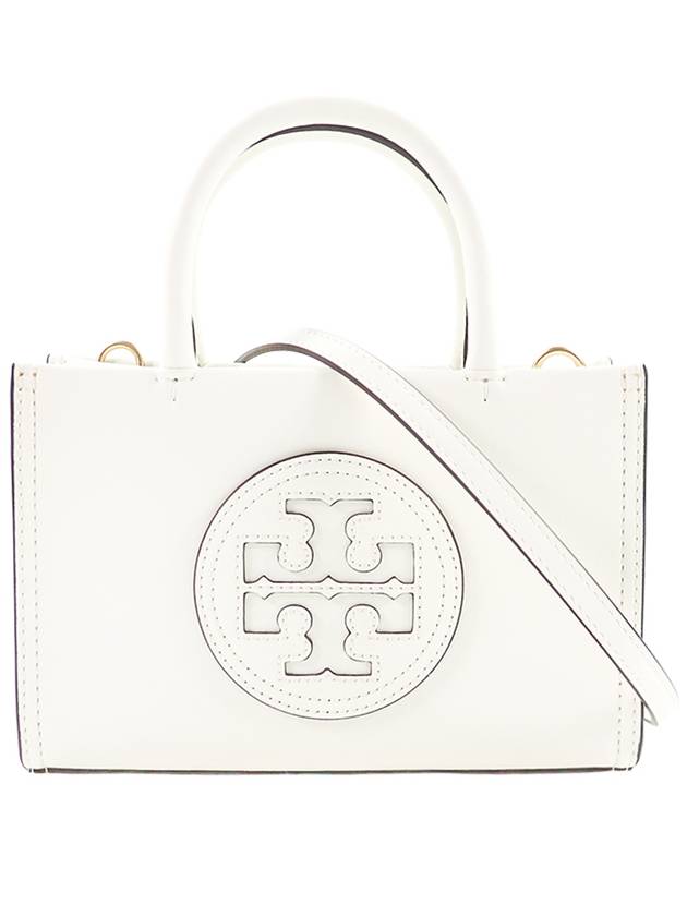 Ella Bio Mini Tote Bag White - TORY BURCH - BALAAN 2