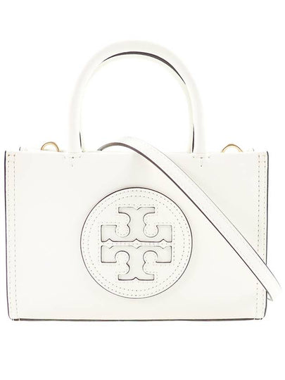 Ella Bio Mini Tote Bag White - TORY BURCH - BALAAN 2