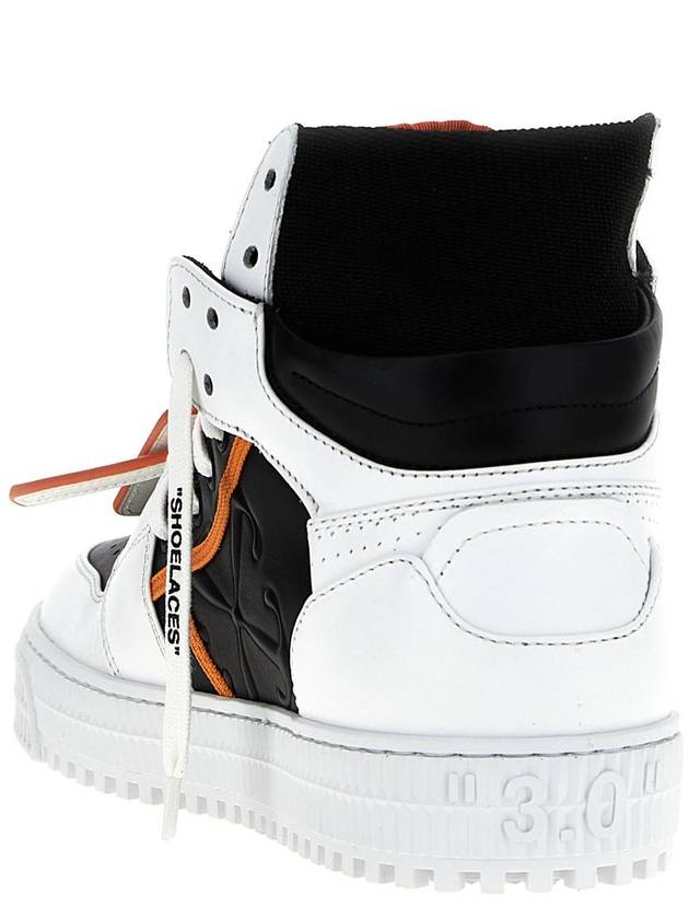 3 0 Off Court Low Top Sneakers Black White - OFF WHITE - BALAAN 5