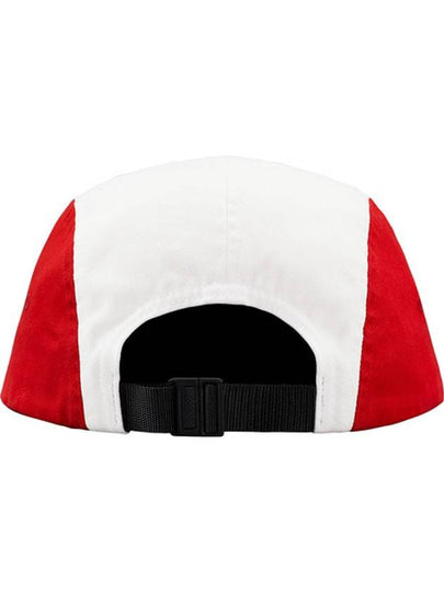 18FW Contrast Panel Camp Cap Red - SUPREME - BALAAN 2