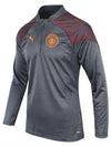 Manchester City Training Long Sleeve T-Shirt Gray - PUMA - BALAAN 1