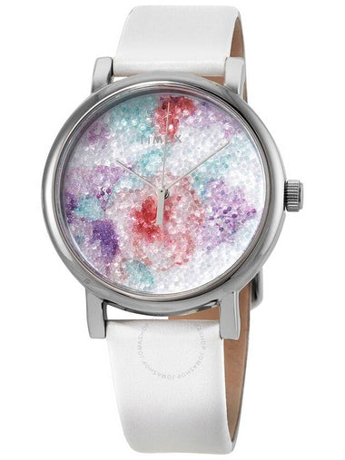 Timex Crystal Bloom Quartz Swarovski Crystal Dial Ladies Watch TW2R66500 - TIMEX - BALAAN 1