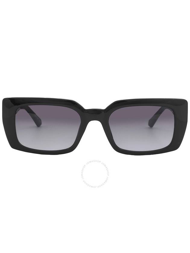 Calvin Klein Grey Gradient Rectangular Ladies Sunglasses CKJ22606S 001 53 - CALVIN KLEIN - BALAAN 1