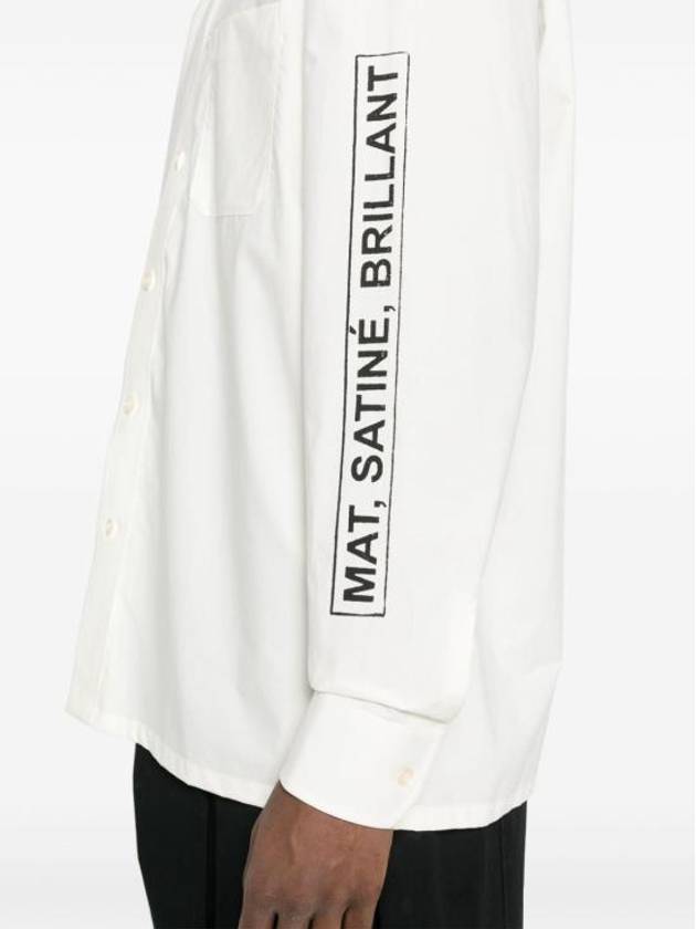 Printing Shirt Off White - MAISON MARGIELA - BALAAN 5